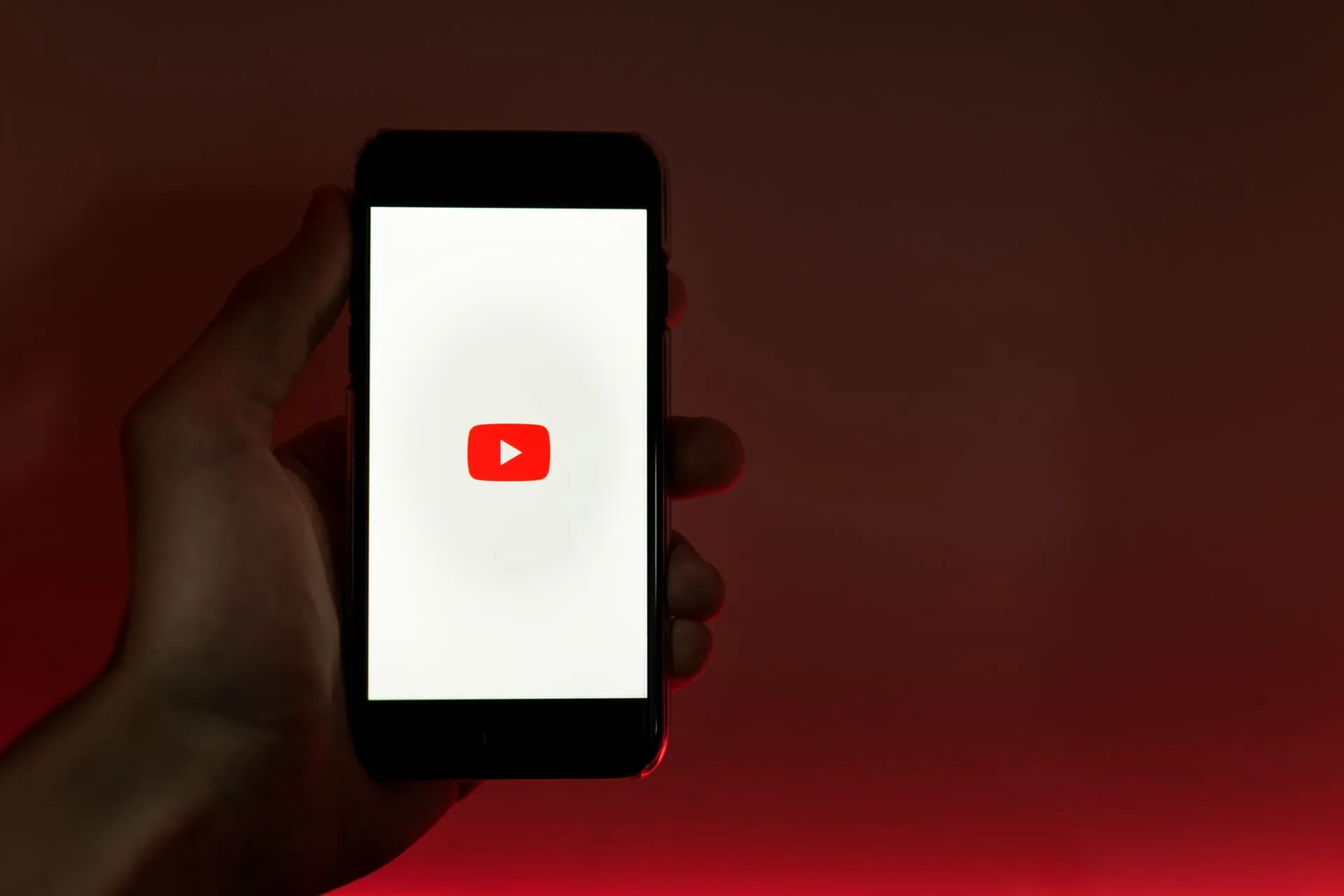 youtube open in the mobile